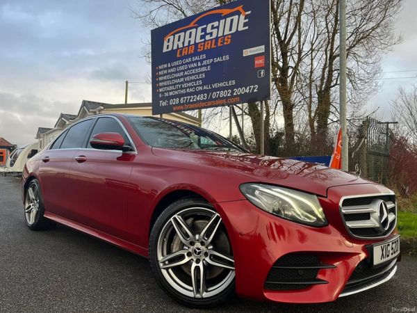 Mercedes-Benz AMG Saloon, Diesel, 2017, Red