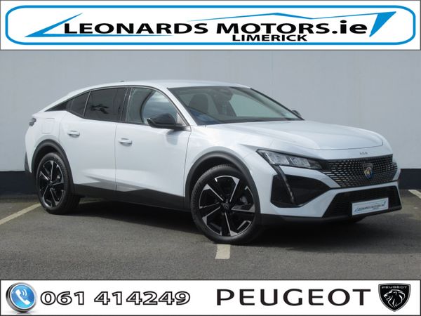 Peugeot 408 Coupe, Petrol Hybrid, 2026, White