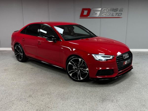 Audi A4 Saloon, Diesel, 2018, Red