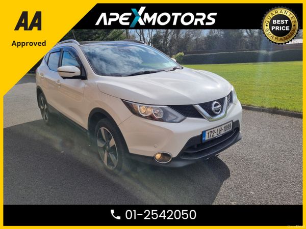 Nissan Qashqai SUV, Diesel, 2017, White