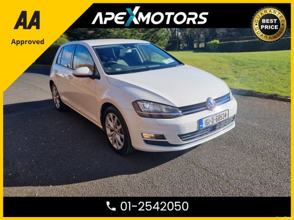 Volkswagen Golf Hatchback, Petrol, 2016, White