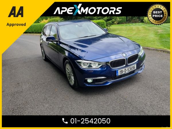 BMW 3-Series Estate, Diesel, 2019, Blue