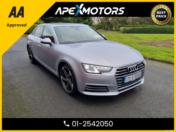 Audi A4 Saloon, Diesel, 2017, Silver