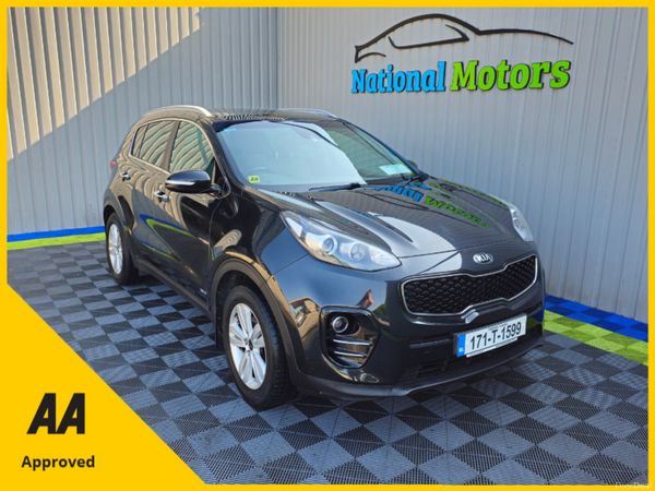 Kia Sportage SUV, Diesel, 2017, Black