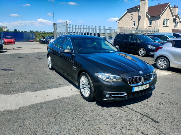 BMW 5-Series Saloon, Diesel, 2016, Brown