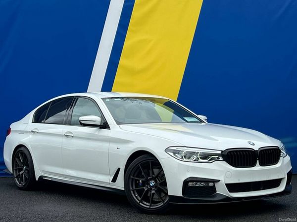 BMW 5-Series Saloon, Diesel, 2017, White
