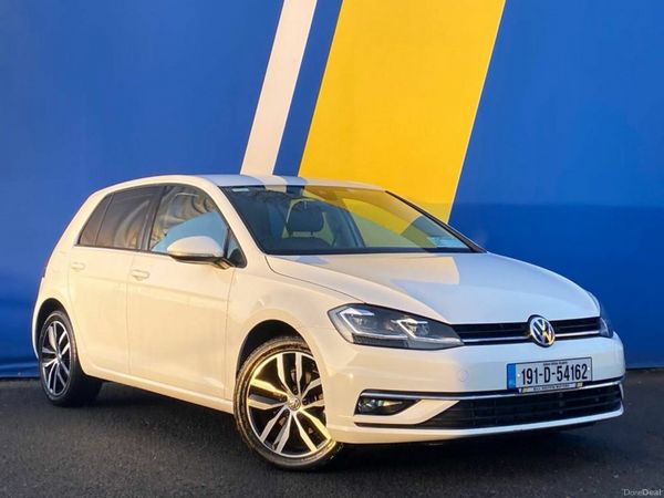 Volkswagen Golf Hatchback, Petrol, 2019, White