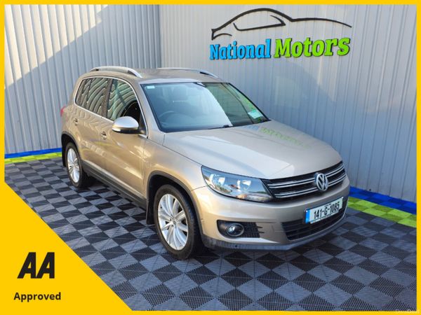 Volkswagen Tiguan SUV, Diesel, 2014, Brown