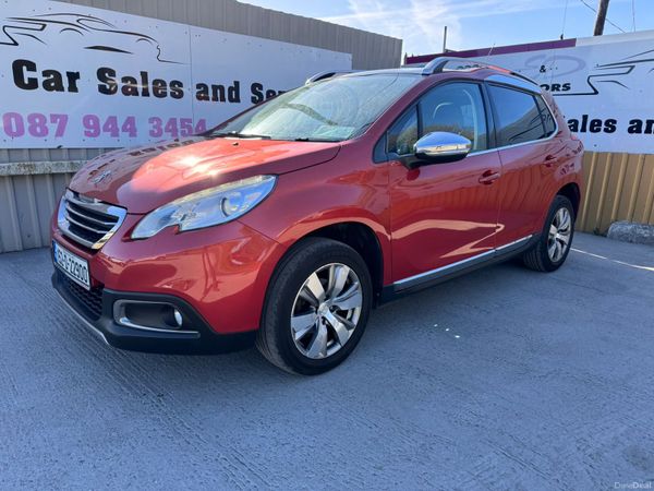Peugeot 2008 SUV, Petrol, 2015, Red