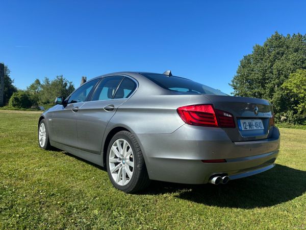 BMW 5-Series Saloon, Diesel, 2012, Grey