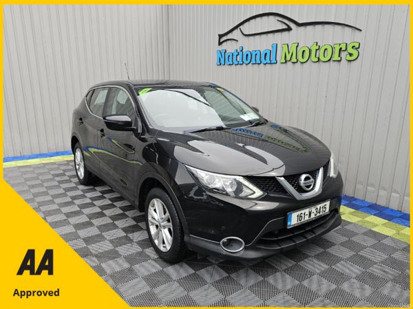 Nissan Qashqai Hatchback, Petrol, 2016, Black