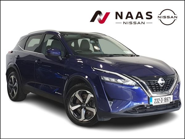 Nissan Qashqai MPV, Petrol Hybrid, 2023, Blue