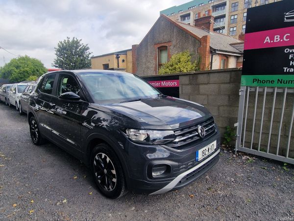 Volkswagen T-Cross Hatchback, Petrol, 2019, Grey