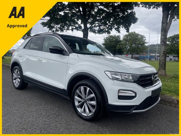 Volkswagen T-Roc Hatchback, Petrol, 2021, White