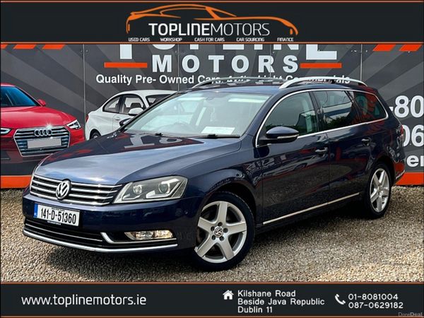 Volkswagen Passat Estate, Petrol, 2014, Blue