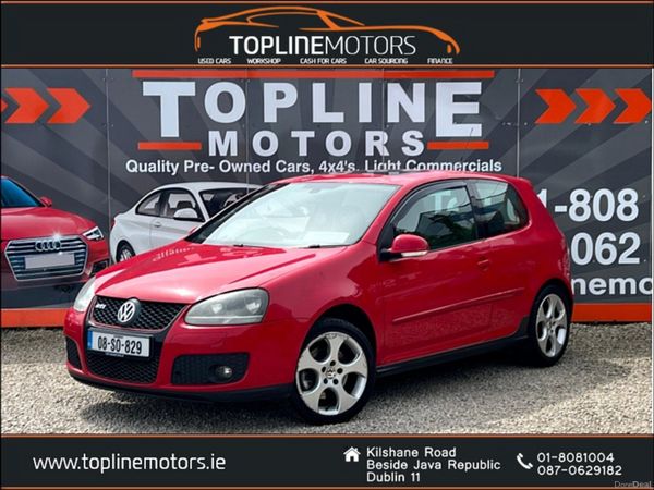 Volkswagen Golf Hatchback, Petrol, 2008, Red