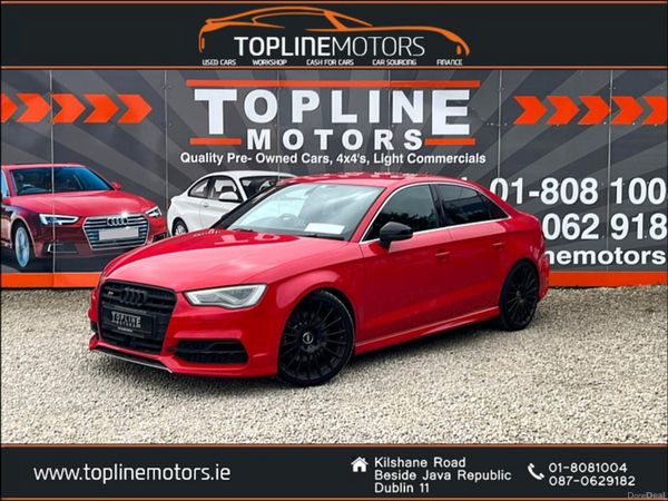Audi S3 Saloon, Petrol, 2016, Red