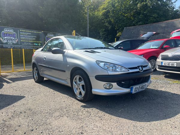 Peugeot 206 Convertible, Petrol, 2003, Grey