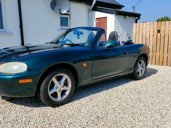 Mazda MX-5 Coupe, Petrol, 1998, Green