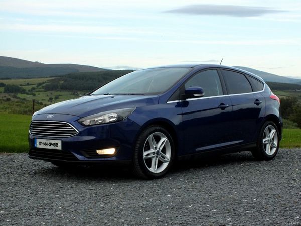 Ford Focus Hatchback, Diesel, 2017, Blue