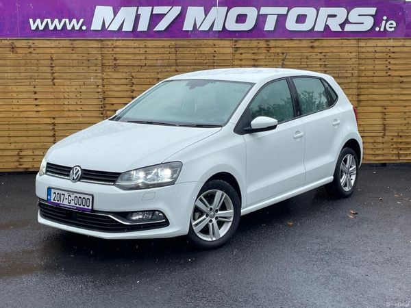 Volkswagen Polo Hatchback, Petrol, 2017, White