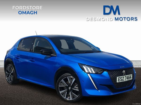 Peugeot 208 Hatchback, Petrol, 2021, Blue