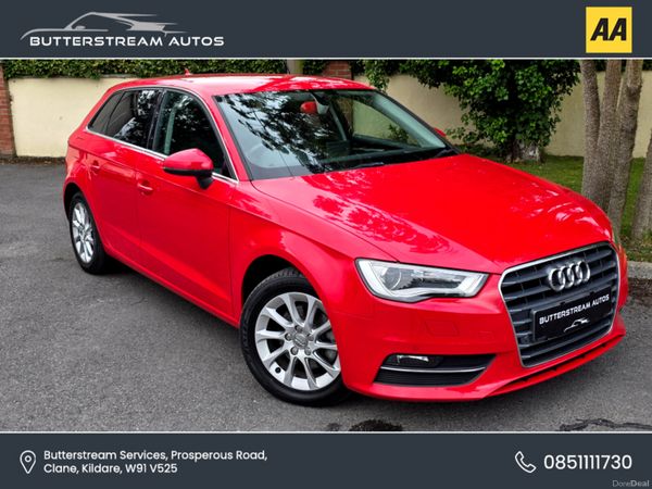 Audi A3 Hatchback, Petrol, 2013, Red