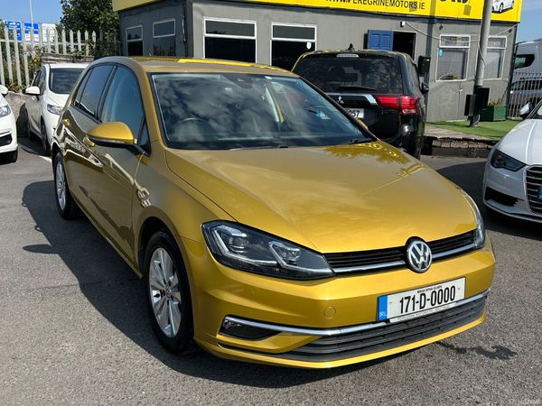 Volkswagen Golf Hatchback, Petrol, 2017, Gold