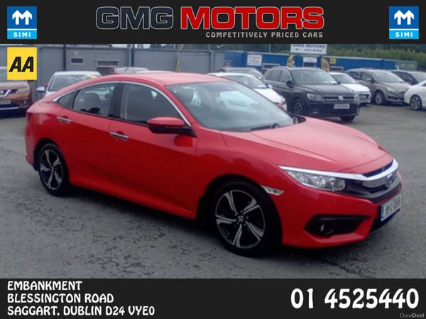 Honda Civic Hatchback, Diesel, 2019, Red