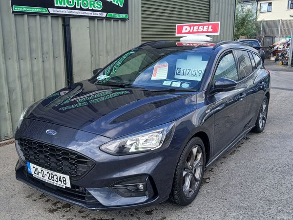 Ford Focus Estate, Diesel, 2021, Blue