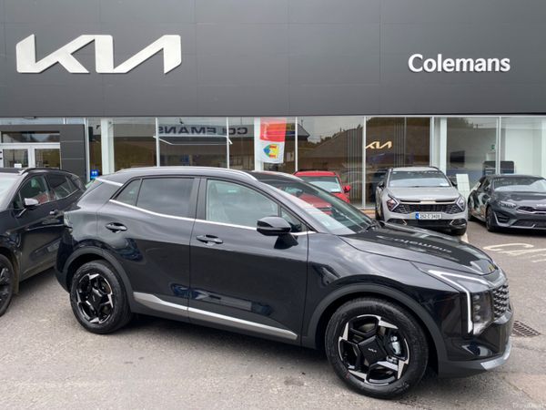 Kia Sportage SUV, Diesel Hybrid, 2025, Black