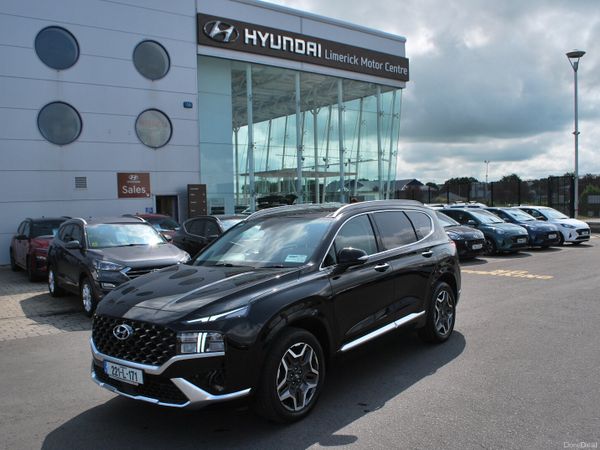 Hyundai Santa Fe SUV, Petrol Plug-in Hybrid, 2022, Black