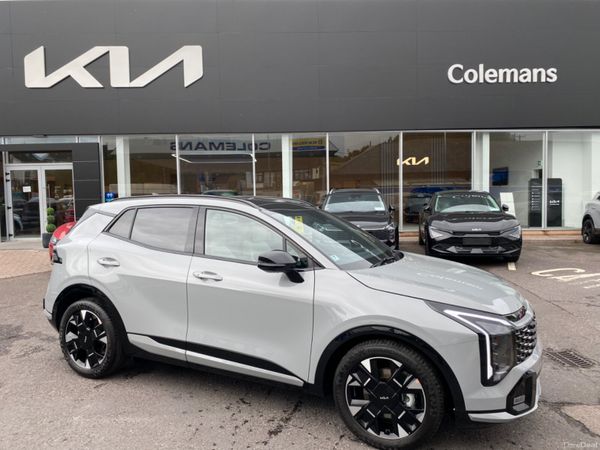 Kia Sportage SUV, Diesel Hybrid, 2025, Black