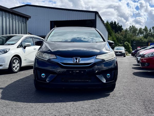 Honda Fit Hatchback, Petrol Hybrid, 2014, Black