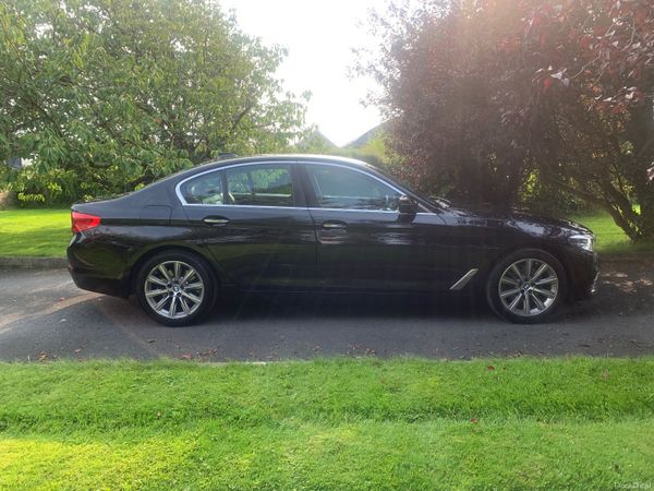 BMW 5-Series Saloon, Diesel, 2017, Black