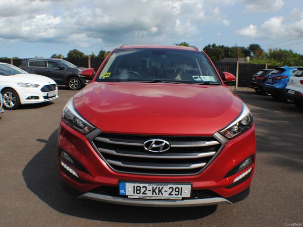 Hyundai Tucson SUV, Diesel, 2018, Red