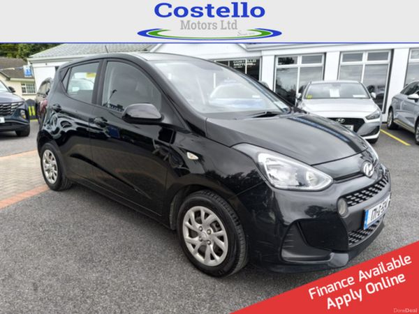 Hyundai i10 Hatchback, Petrol, 2017, Black