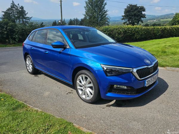 Skoda Scala Hatchback, Petrol, 2020, Blue