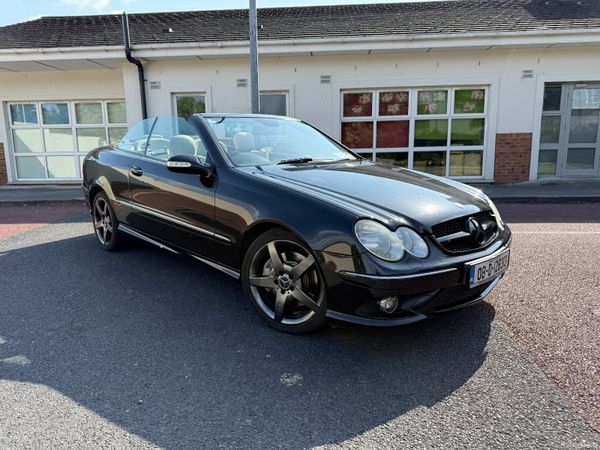 Mercedes-Benz CLK Convertible, Petrol, 2008, Black