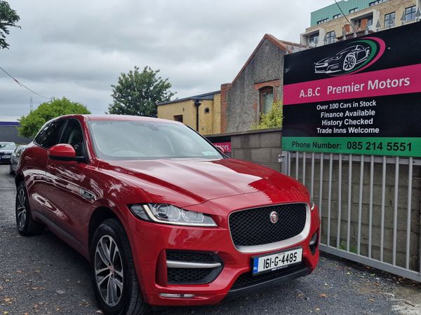 Jaguar F-Pace SUV, Diesel, 2016, Red