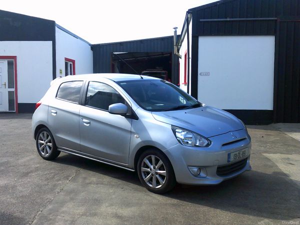 Mitsubishi Space Star Hatchback, Petrol, 2013, Silver