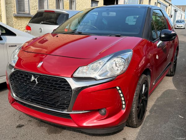 DS Automobiles DS 3 Hatchback, Petrol, 2017, Red