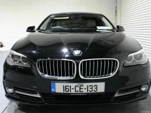 BMW 5-Series Saloon, Diesel, 2016, Black