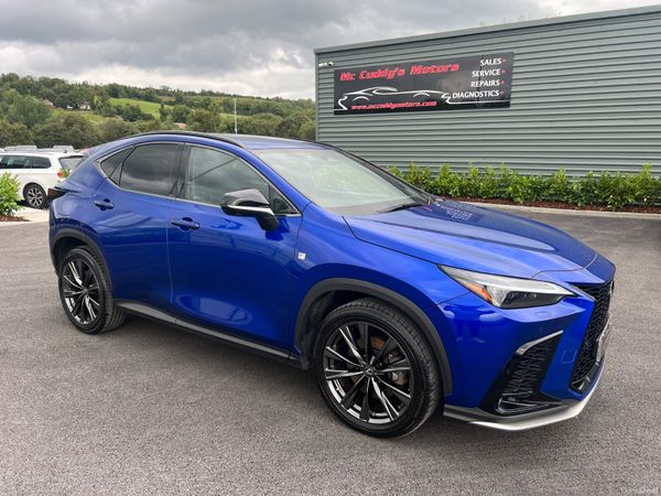 Lexus NX SUV, Petrol Hybrid, 2022, Blue