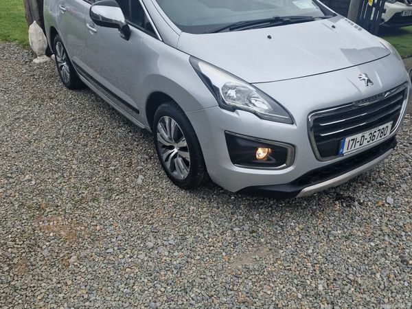 Peugeot 3008 SUV, Diesel, 2017, Silver