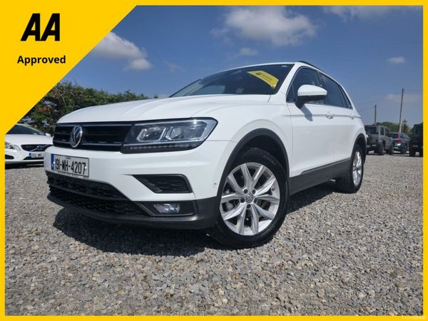 Volkswagen Tiguan SUV, Diesel, 2019, White