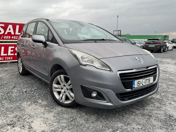 Peugeot 5008 MPV, Diesel, 2015, Grey
