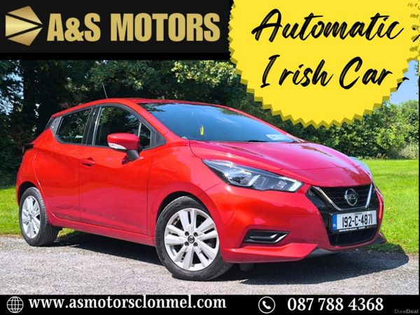 Nissan Micra Hatchback, Petrol, 2019, Red