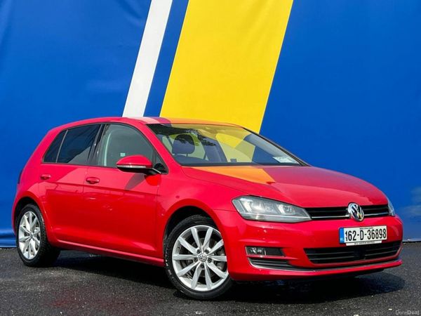 Volkswagen Golf Hatchback, Petrol, 2016, Red