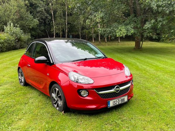 Opel Adam Hatchback, Petrol, 2013, Red